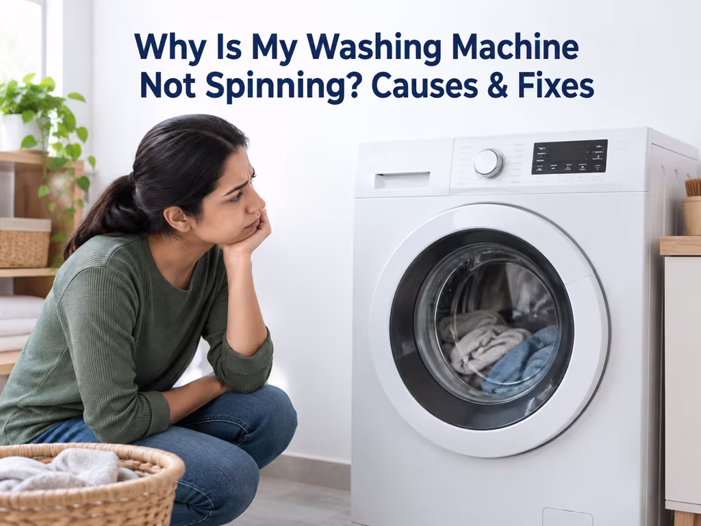 Washing machine not spinning