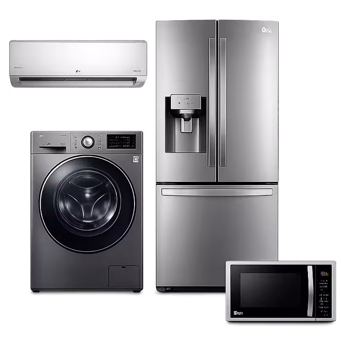 LG washing machine, refrigerator, air conditioner and microwave oven for LG appliance repair service in Lucknow