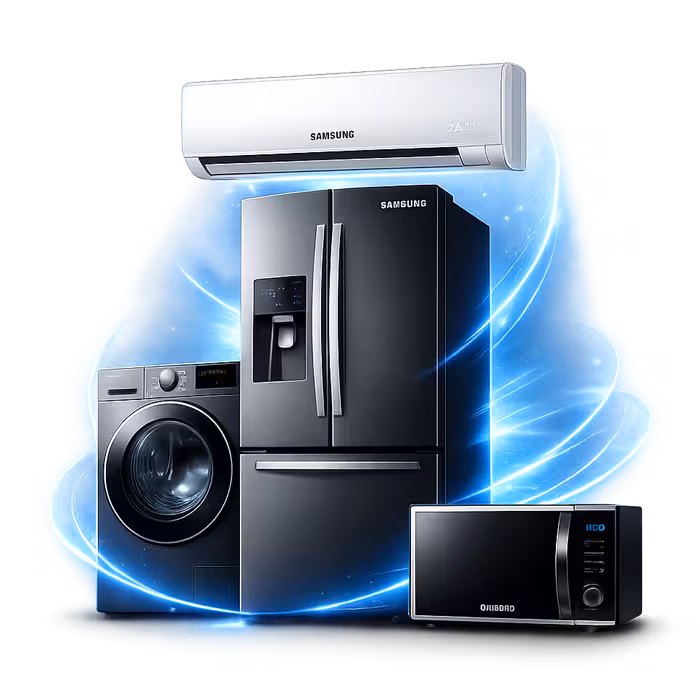 Samsung washing machine, refrigerator, air conditioner and microwave oven for Samsung appliance repair service in Lucknow